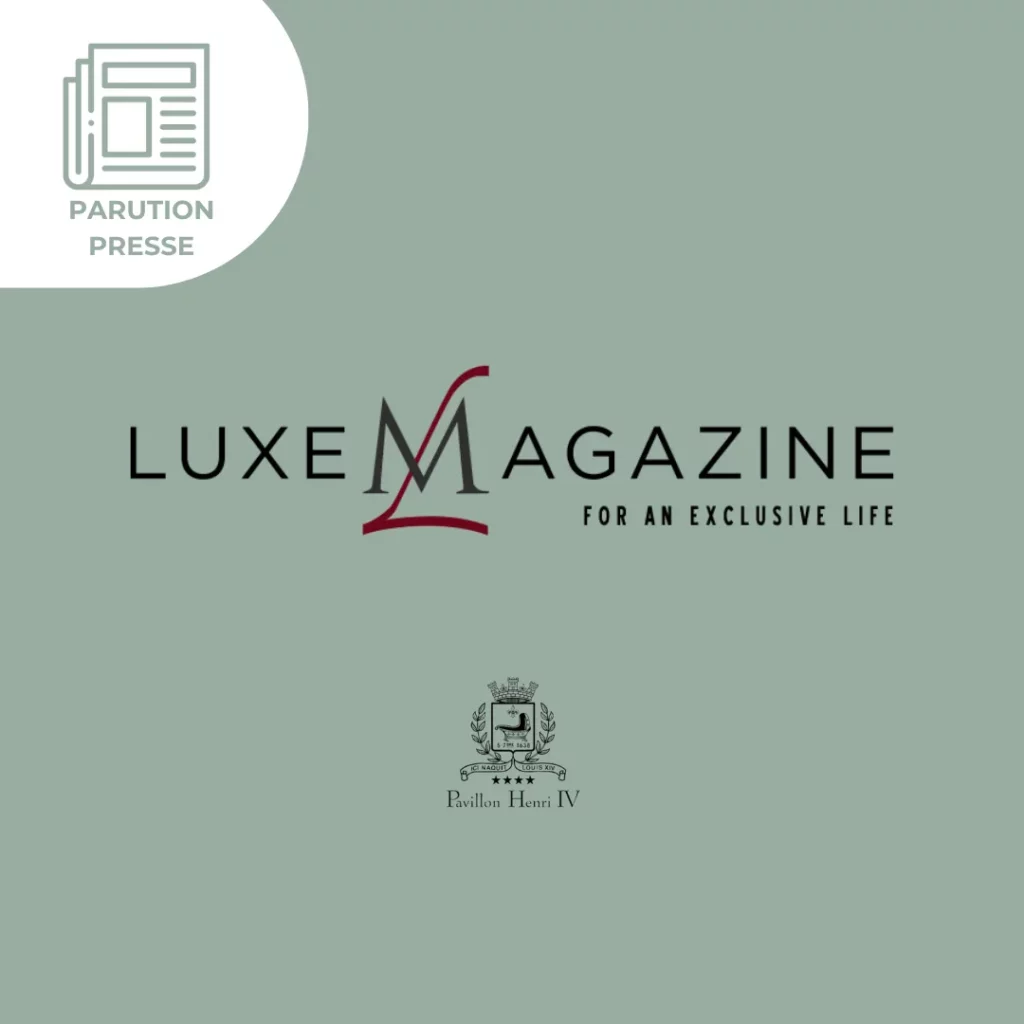 Parution dans Luxe Magazine
